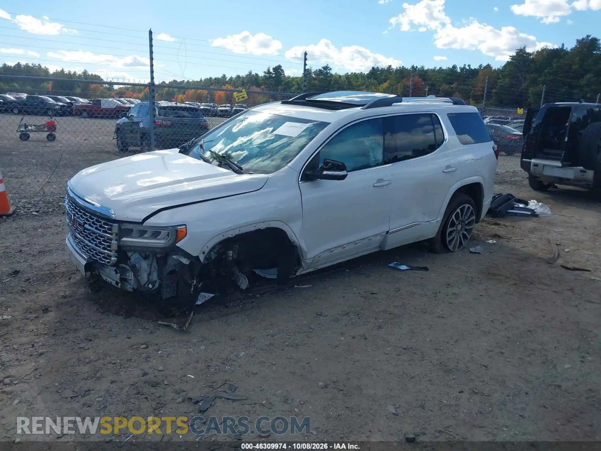 2 Фотография поврежденного автомобиля 1GKKNXLS1MZ209995 GMC ACADIA 2021