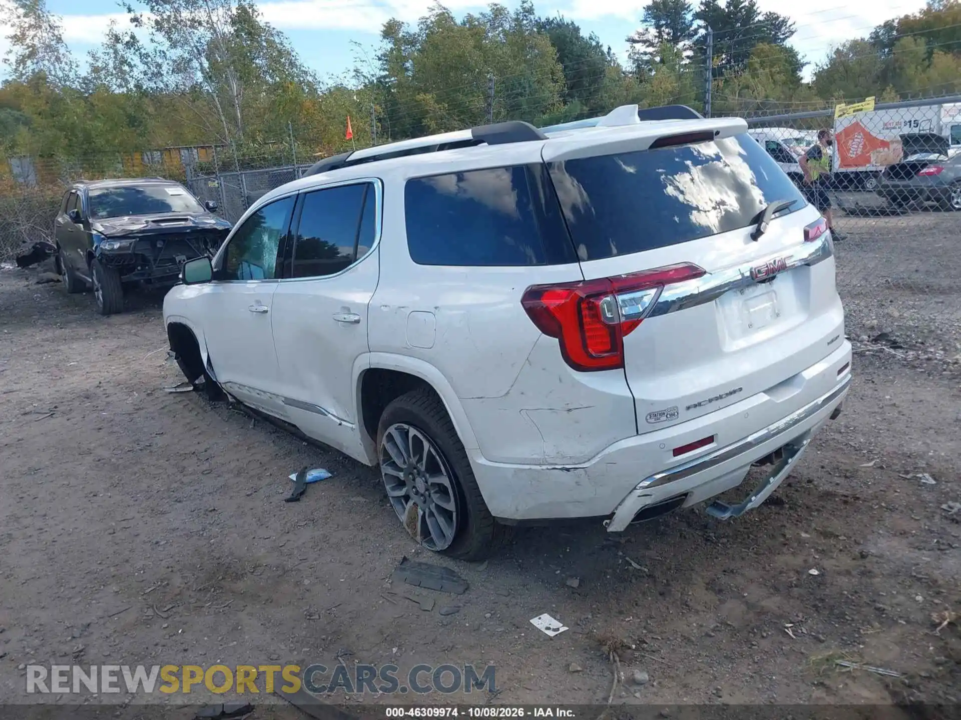 3 Фотография поврежденного автомобиля 1GKKNXLS1MZ209995 GMC ACADIA 2021
