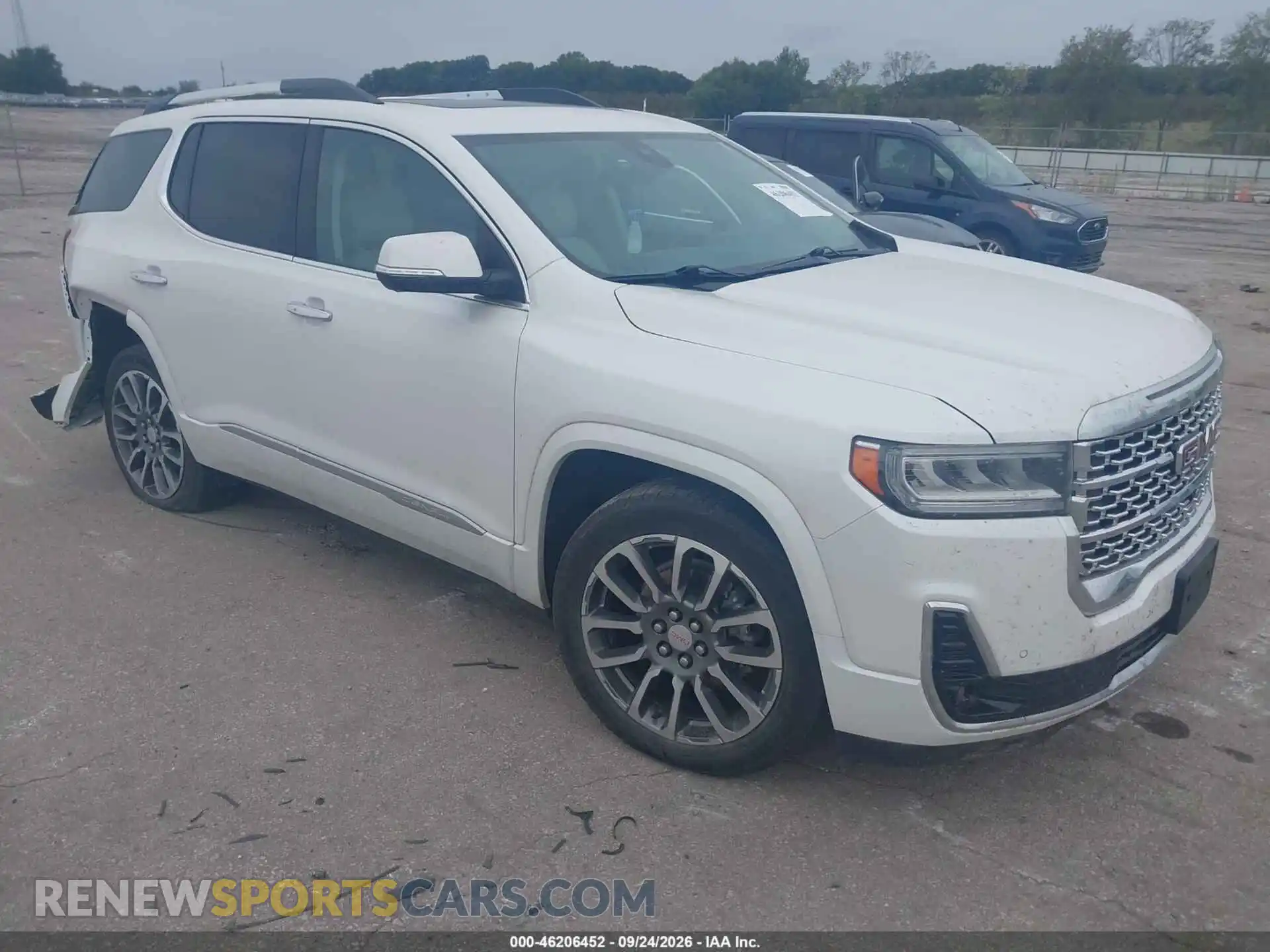 1 Photograph of a damaged car 1GKKNXLS4MZ149694 GMC ACADIA 2021