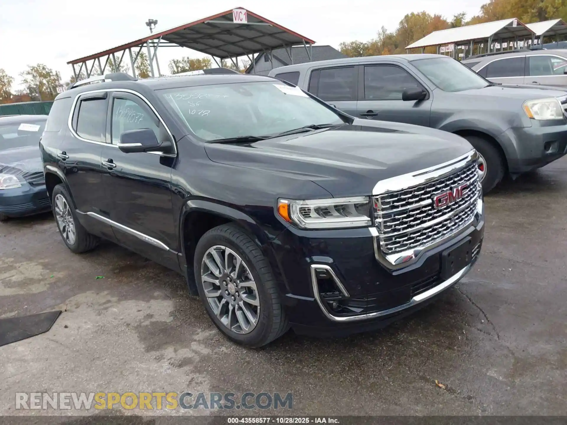 1 Photograph of a damaged car 1GKKNXLS5MZ128322 GMC ACADIA 2021