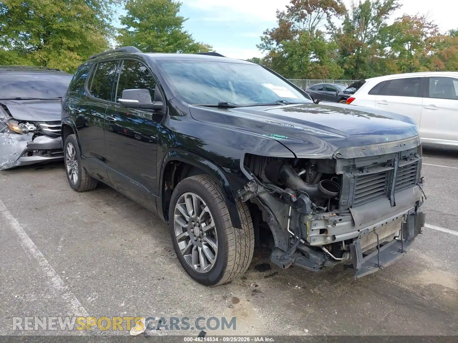 1 Photograph of a damaged car 1GKKNXLS6MZ116857 GMC ACADIA 2021
