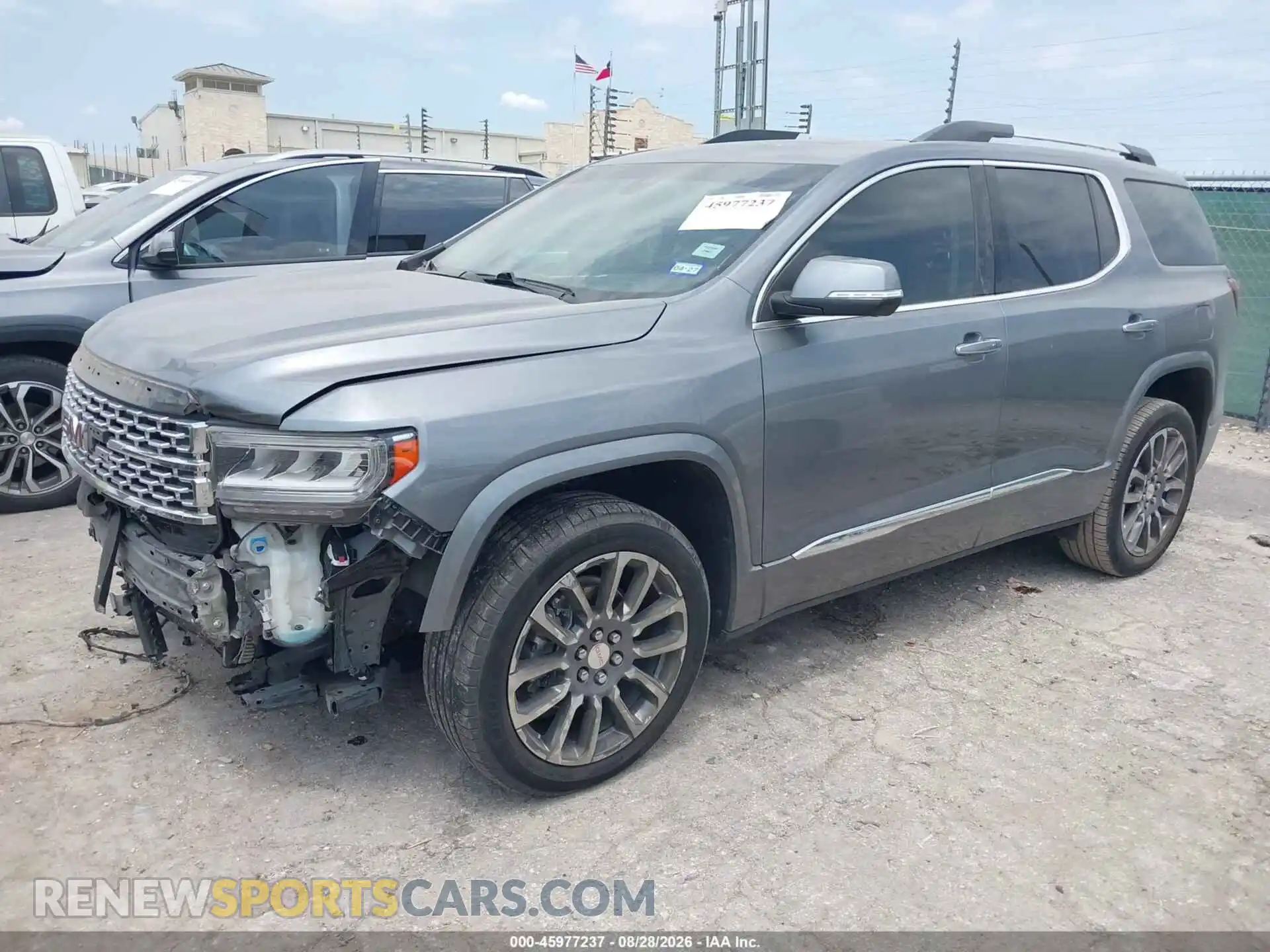2 Фотография поврежденного автомобиля 1GKKNPLSXNZ142606 GMC ACADIA 2022