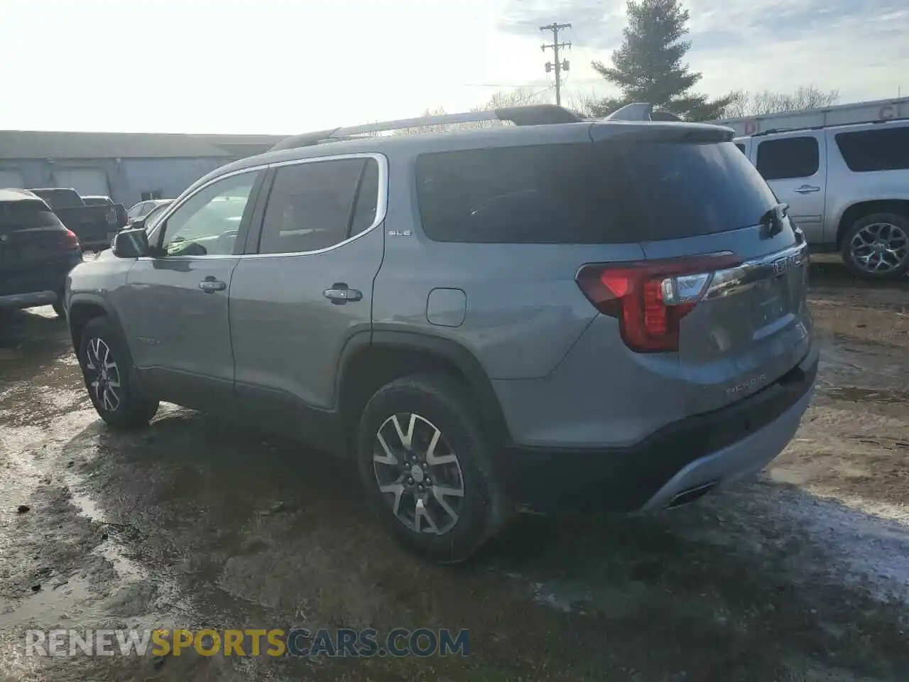 2 Photograph of a damaged car 1GKKNKL40PZ200844 GMC ACADIA 2023