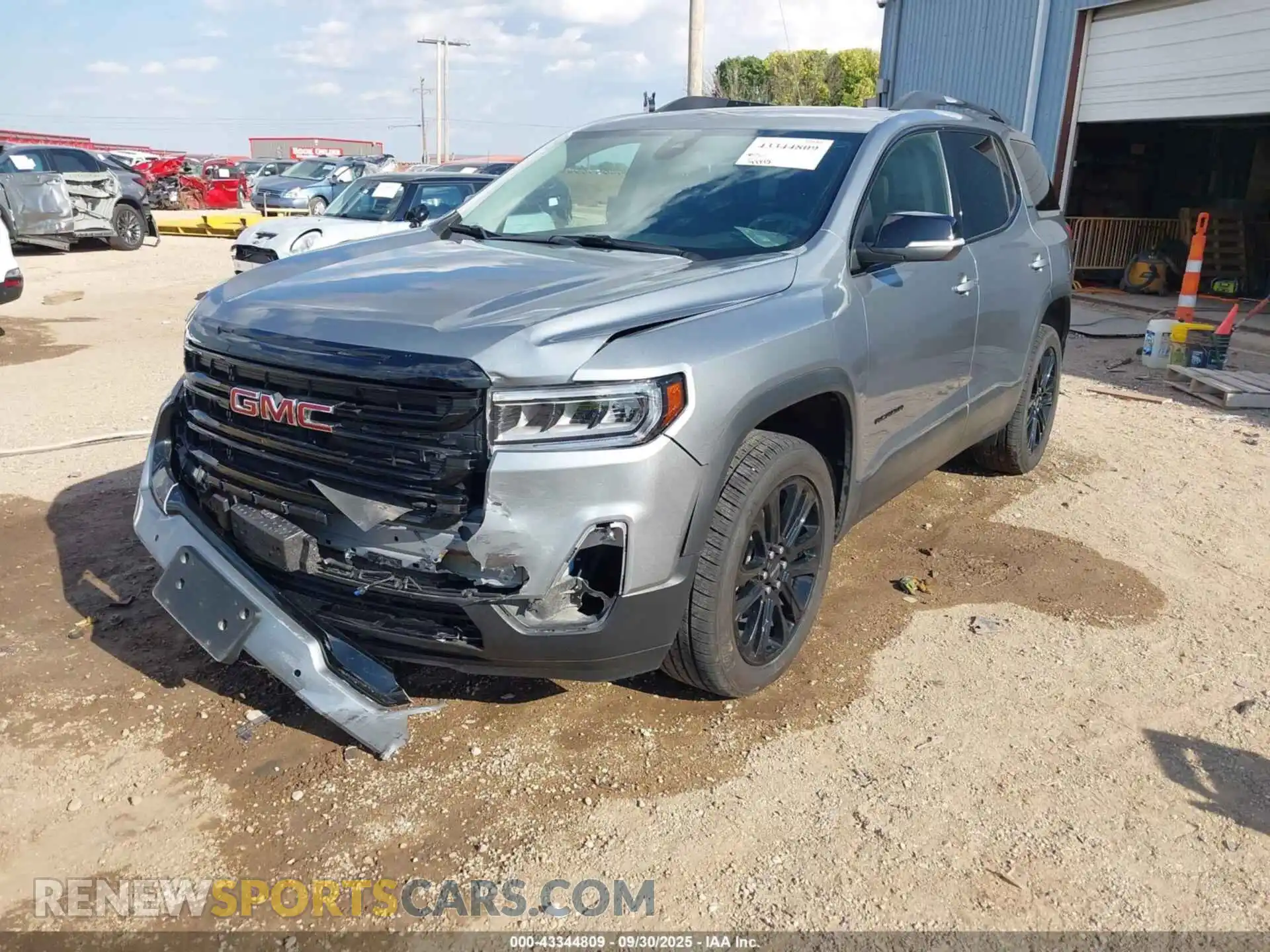 2 Photograph of a damaged car 1GKKNKL41PZ187165 GMC ACADIA 2023