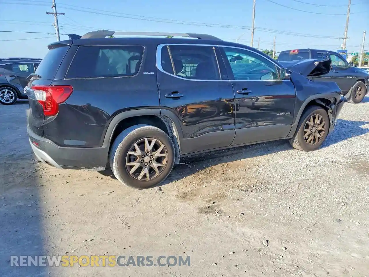 3 Photograph of a damaged car 1GKKNKL46PZ102952 GMC ACADIA 2023