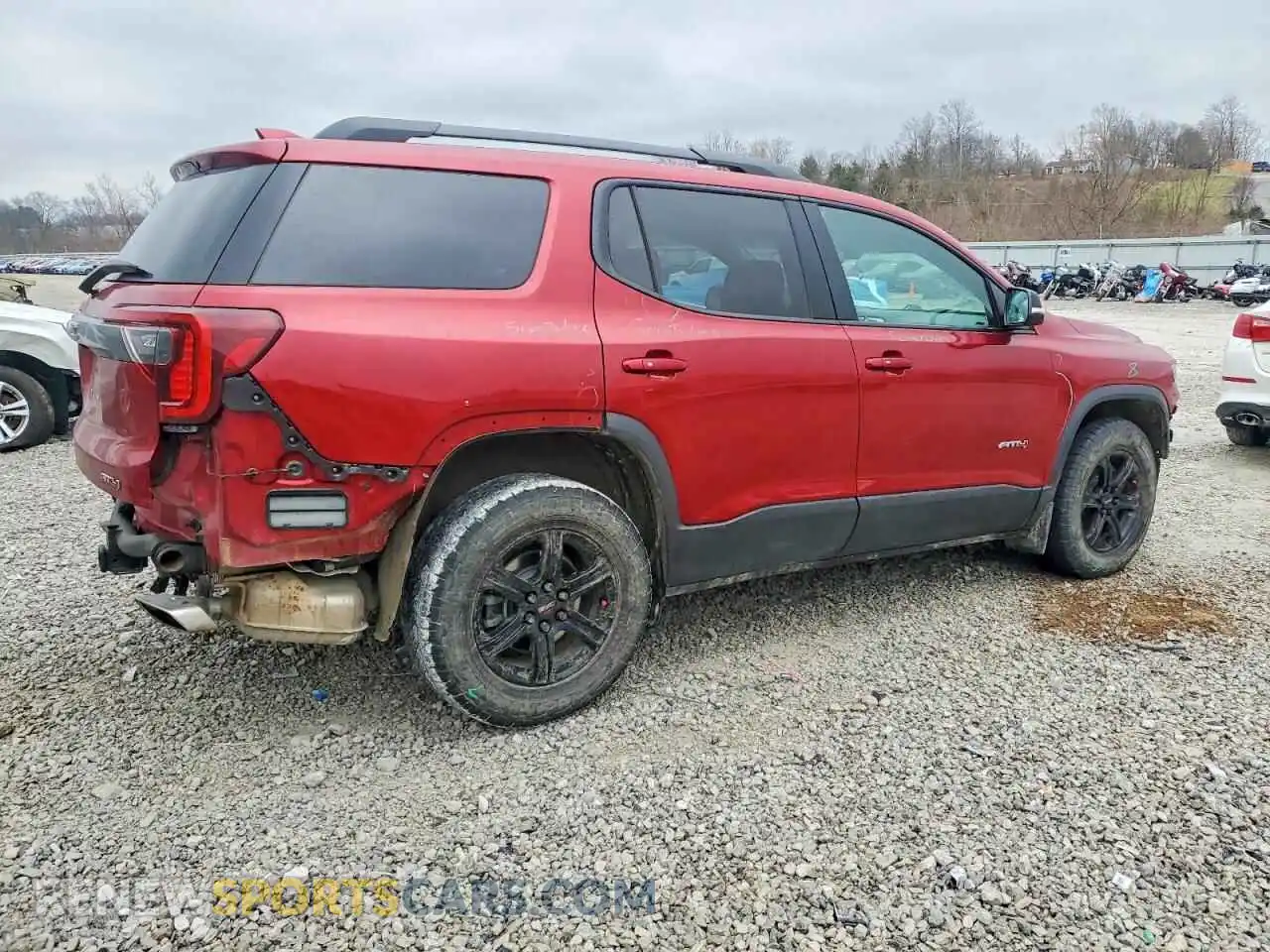 3 Photograph of a damaged car 1GKKNLLS0PZ203621 GMC ACADIA 2023