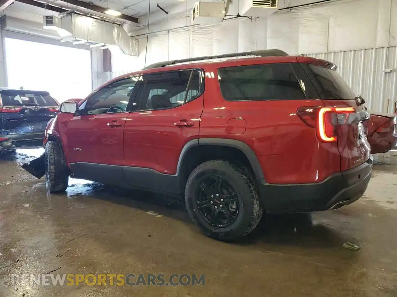 2 Photograph of a damaged car 1GKKNLLS1PZ265271 GMC ACADIA 2023