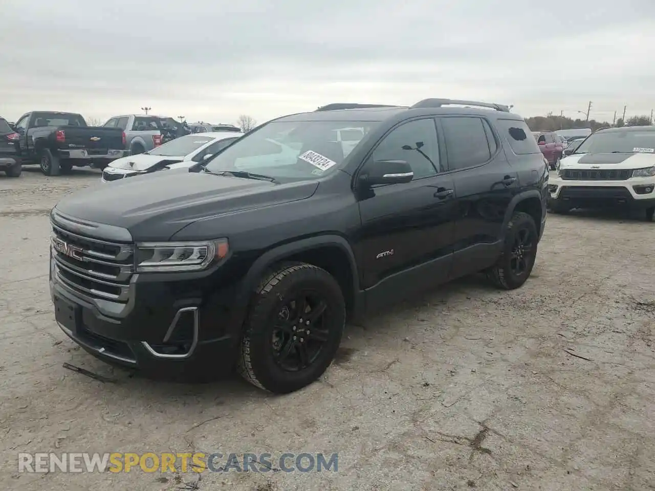 1 Photograph of a damaged car 1GKKNLLS2PZ141655 GMC ACADIA 2023