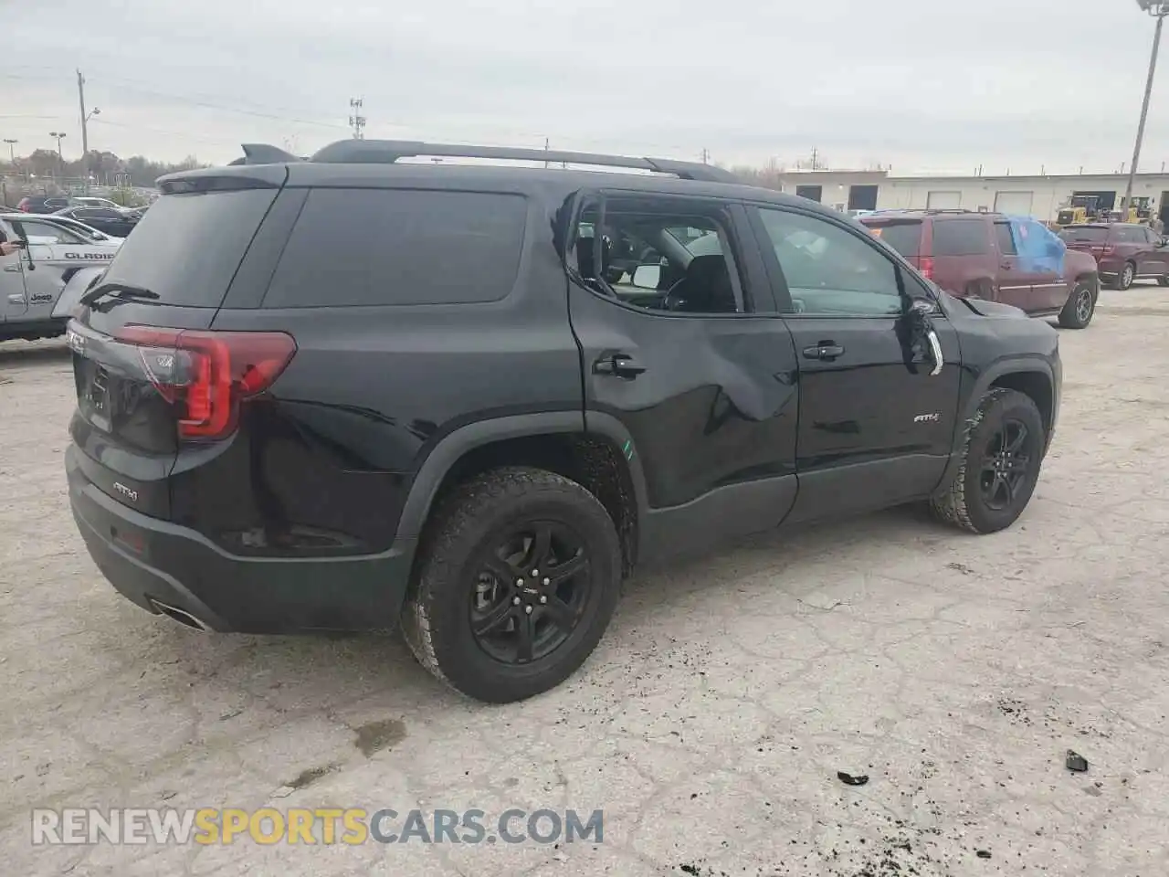 3 Photograph of a damaged car 1GKKNLLS2PZ141655 GMC ACADIA 2023