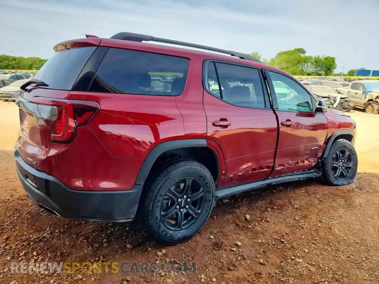 3 Photograph of a damaged car 1GKKNLLS2PZ156950 GMC ACADIA 2023