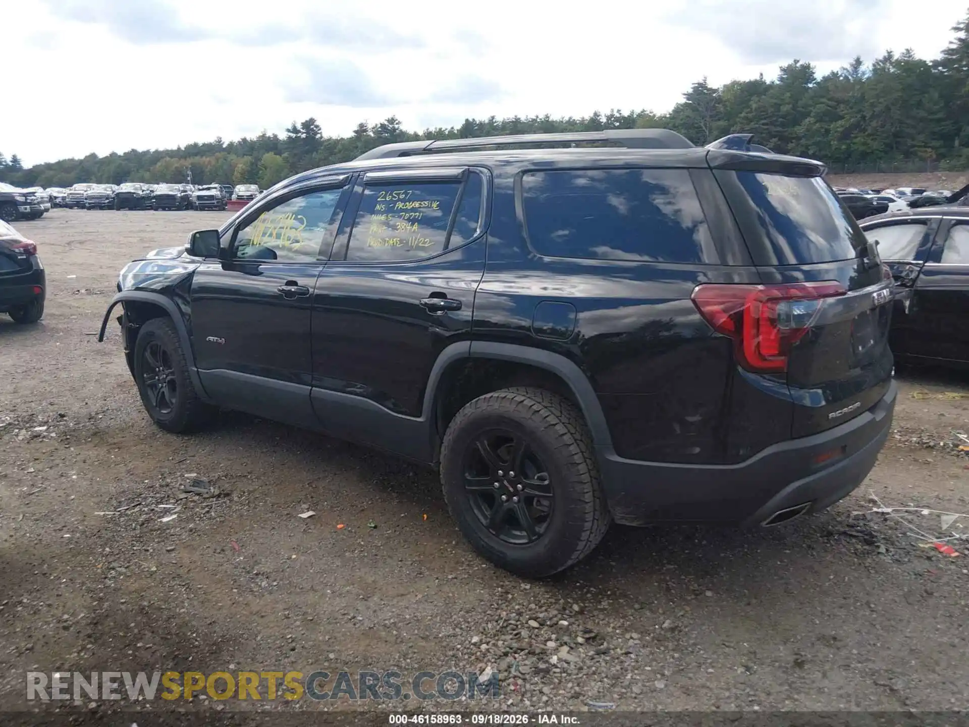 3 Photograph of a damaged car 1GKKNLLS4PZ146887 GMC ACADIA 2023