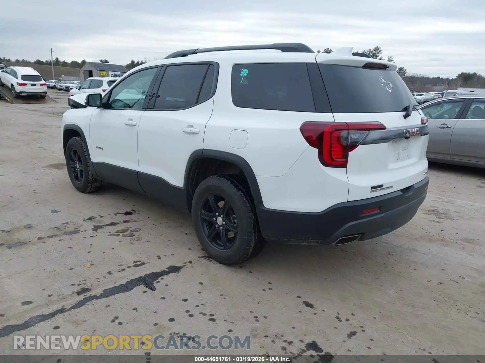 3 fotografías del automóvil dañado 1GKKNLLS4PZ201676 GMC ACADIA 2023