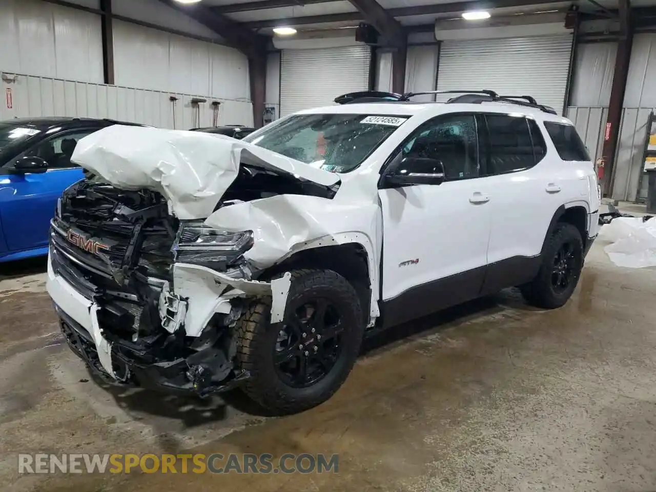 1 Photograph of a damaged car 1GKKNLLS5PZ260879 GMC ACADIA 2023