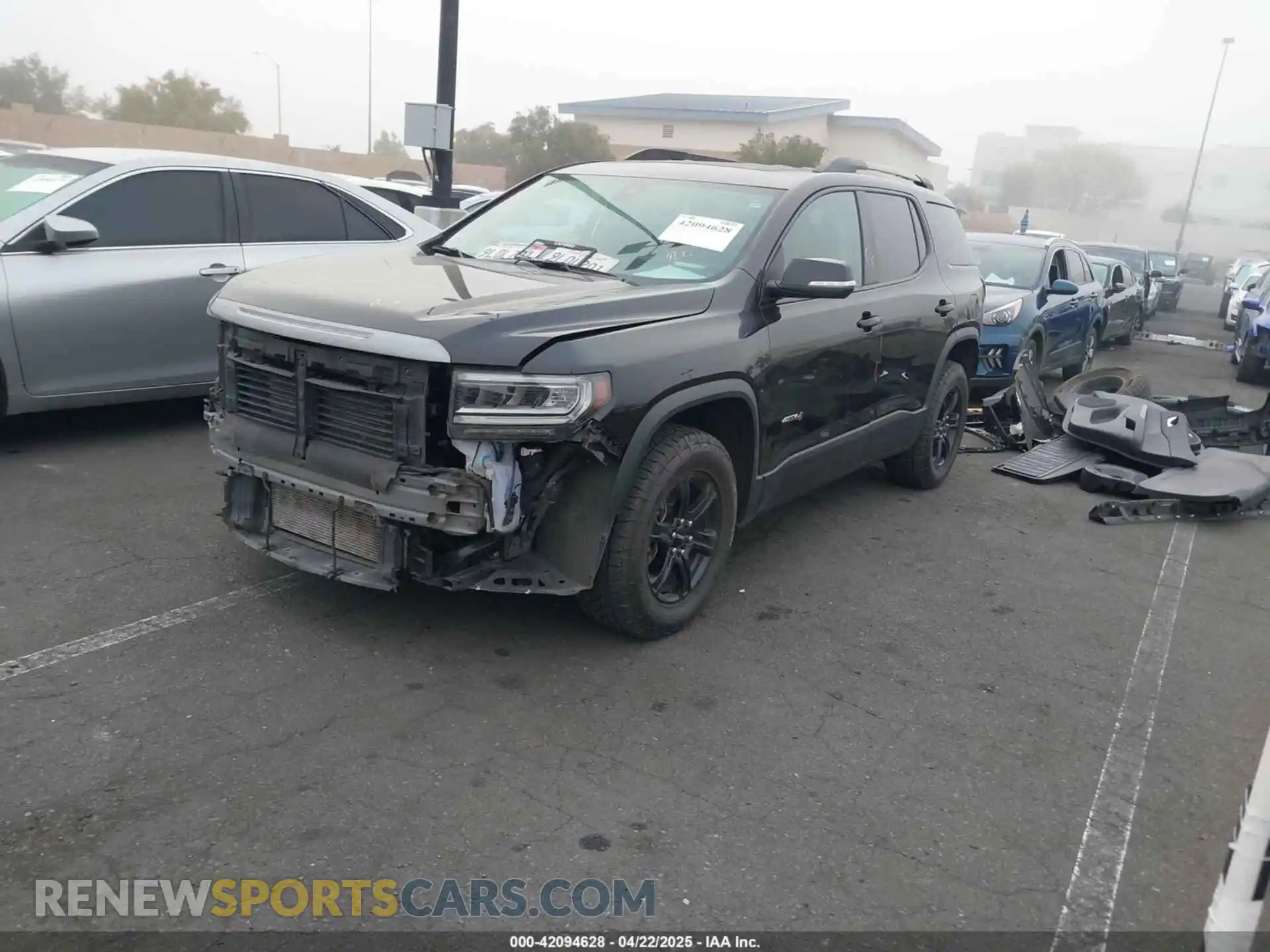 2 Photograph of a damaged car 1GKKNLLS6PZ260146 GMC ACADIA 2023
