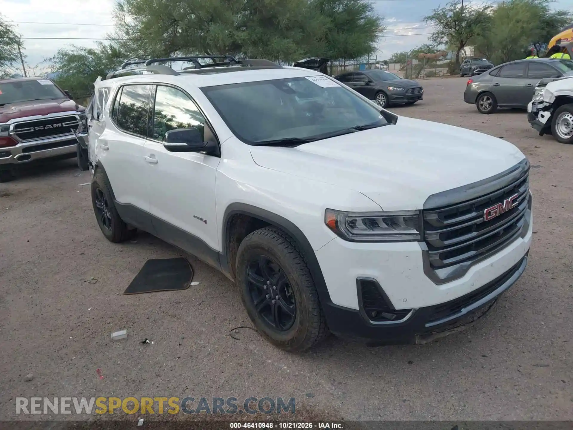 1 Photograph of a damaged car 1GKKNLLS7PZ201834 GMC ACADIA 2023