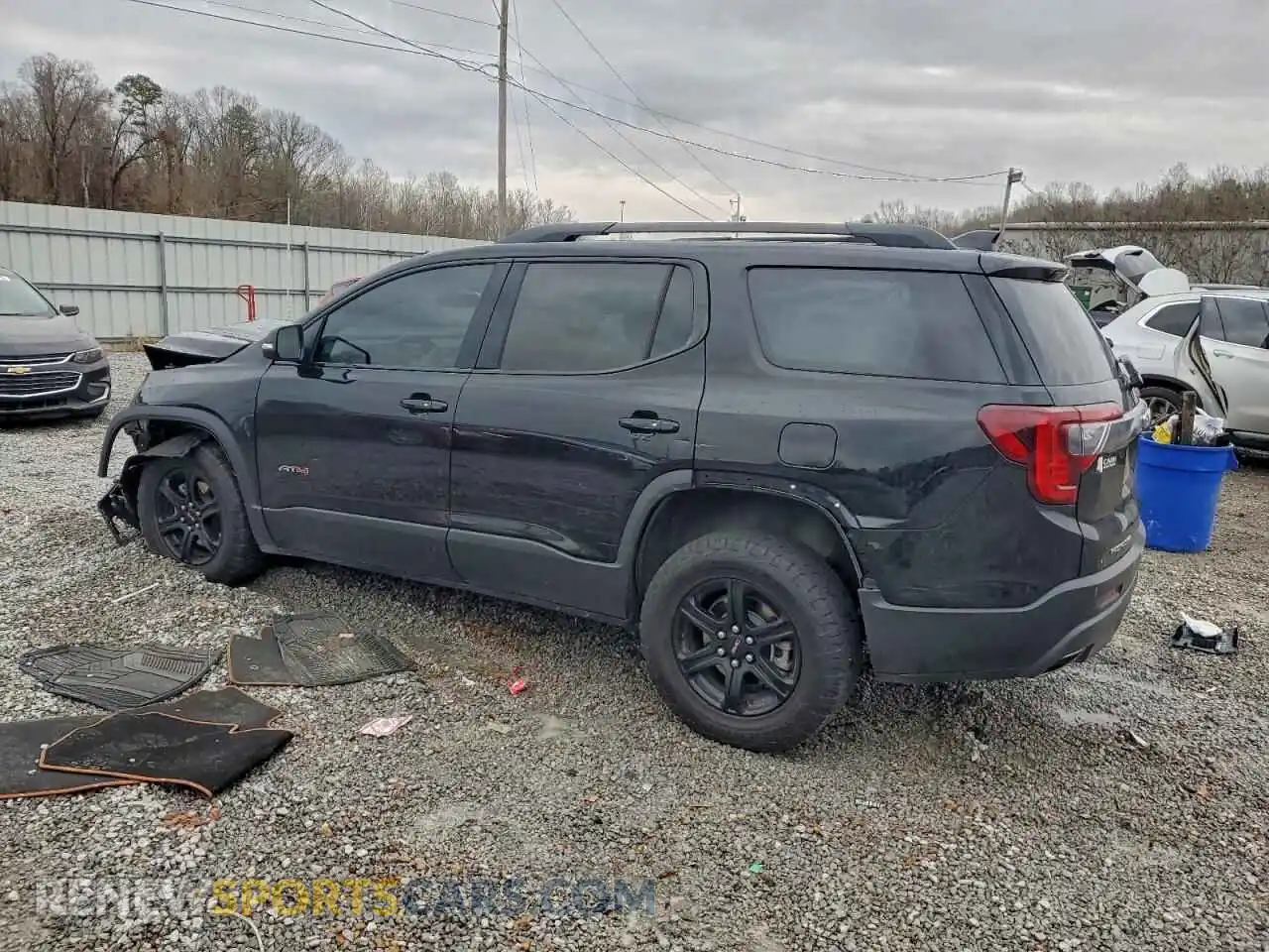 2 Photograph of a damaged car 1GKKNLLS8PZ262917 GMC ACADIA 2023