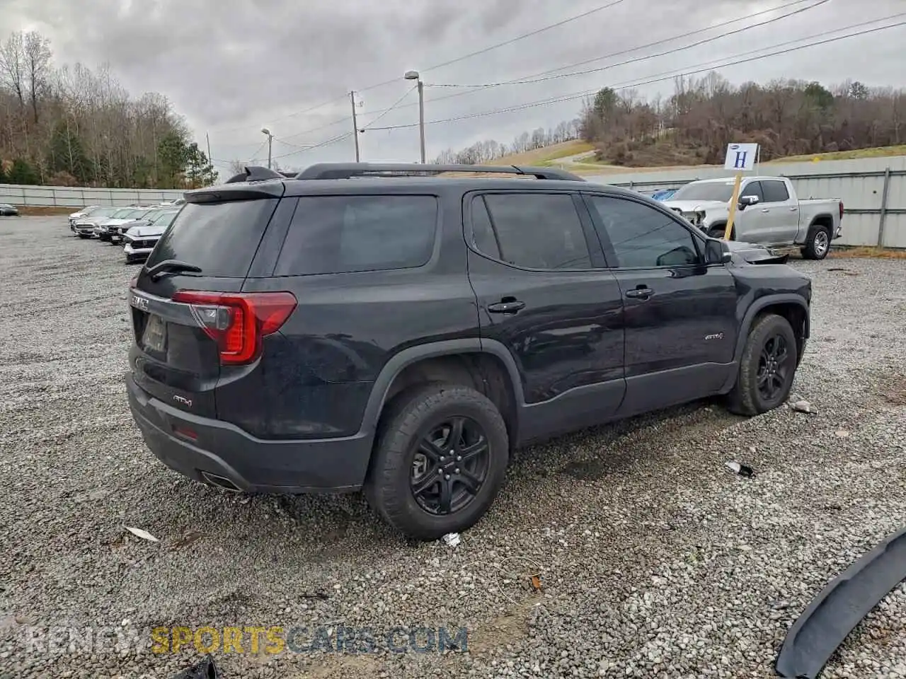 3 Photograph of a damaged car 1GKKNLLS8PZ262917 GMC ACADIA 2023