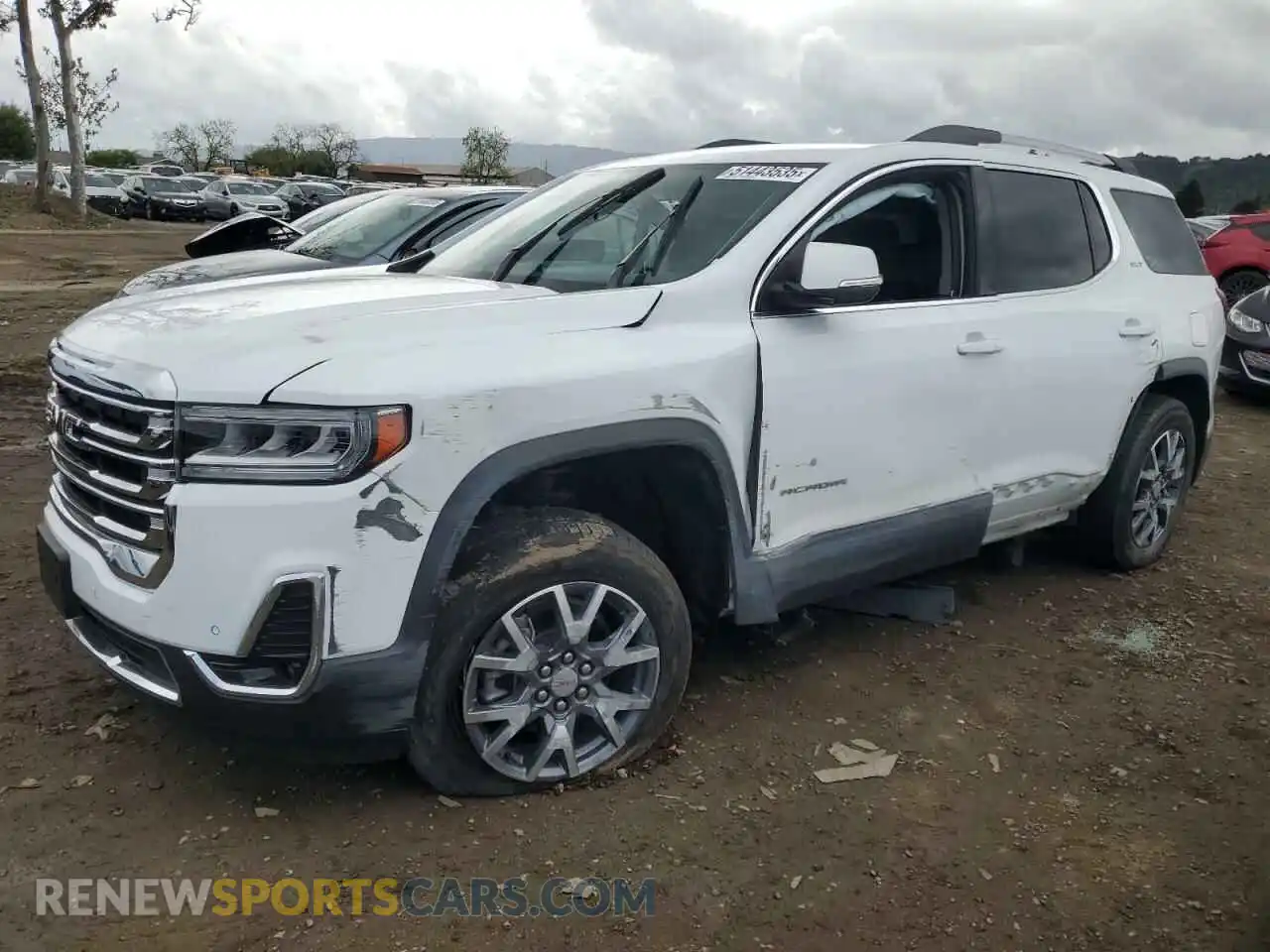 1 Photograph of a damaged car 1GKKNML40PZ126966 GMC ACADIA 2023