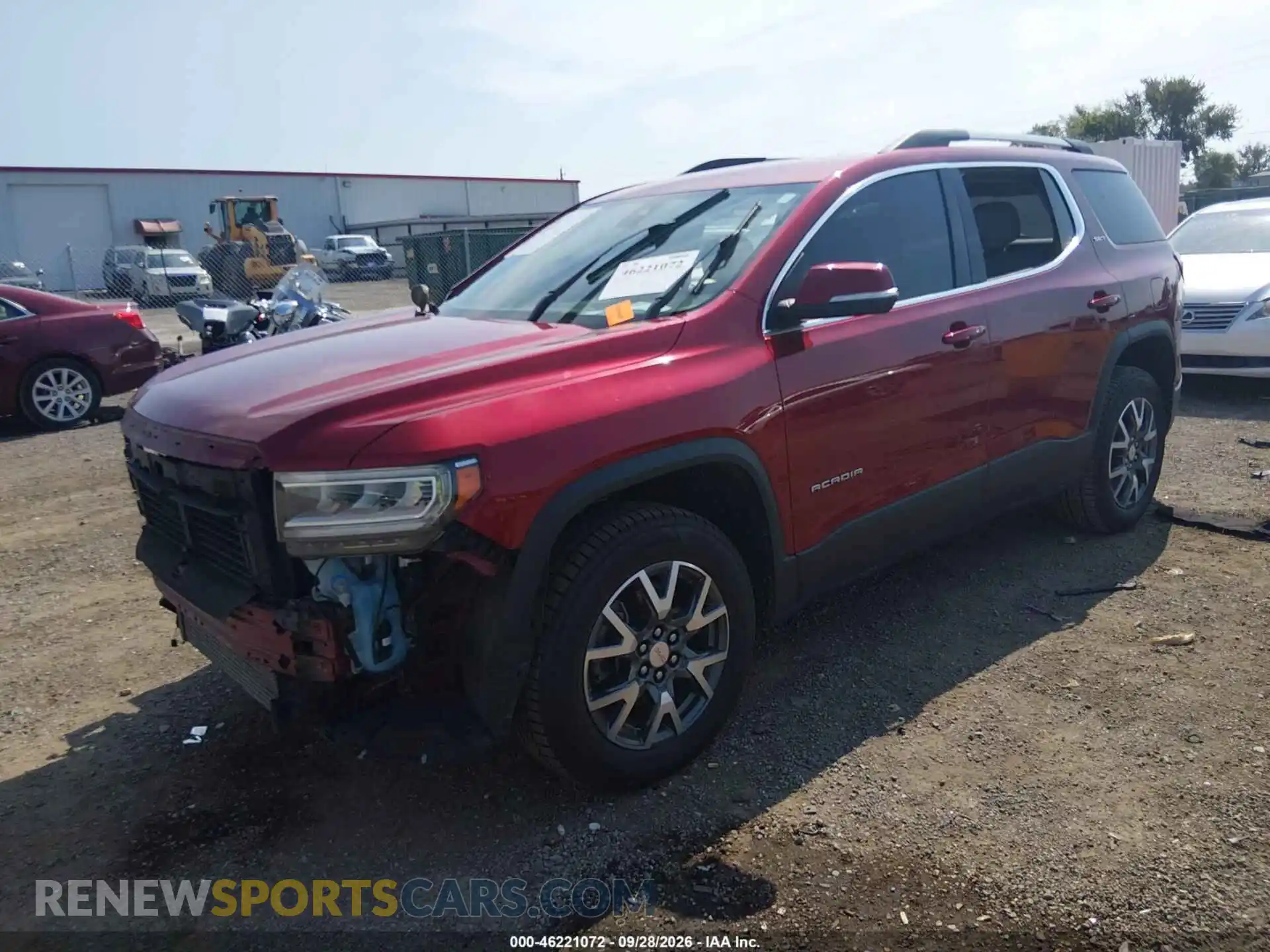 2 Photograph of a damaged car 1GKKNML40PZ184186 GMC ACADIA 2023