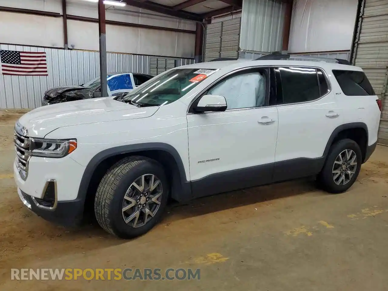 1 Photograph of a damaged car 1GKKNML41PZ127799 GMC ACADIA 2023