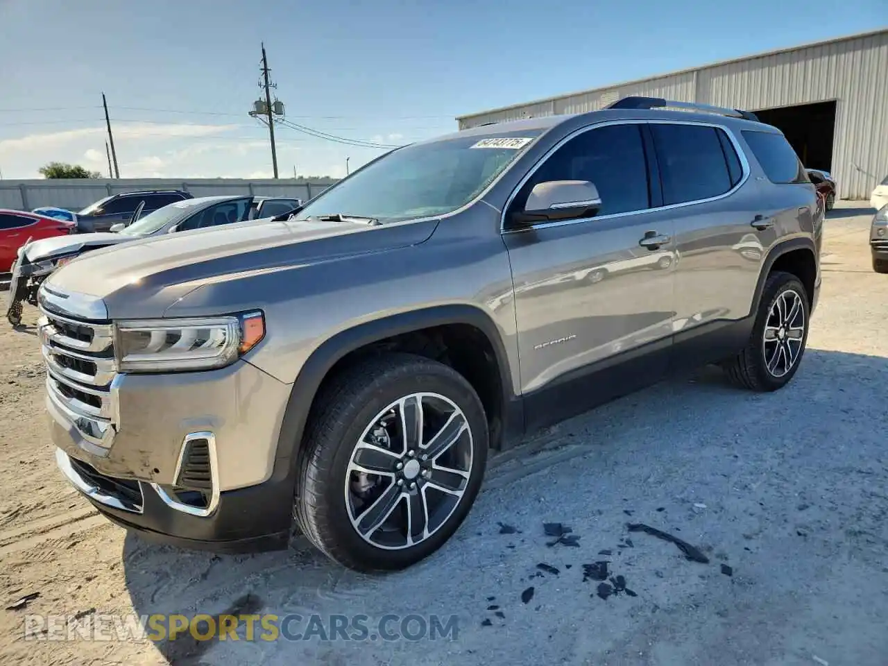 1 Photograph of a damaged car 1GKKNML42PZ109215 GMC ACADIA 2023