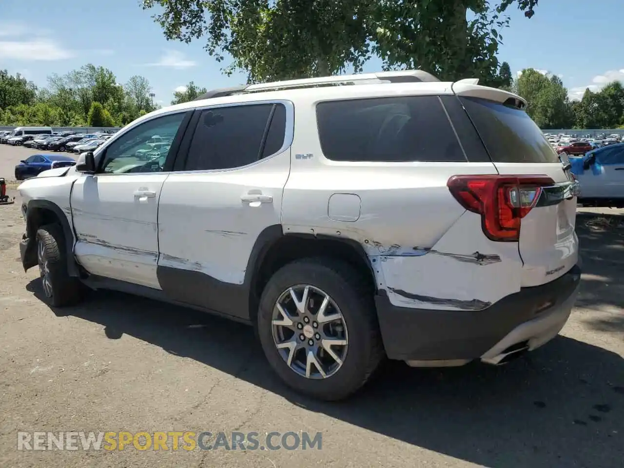 2 Photograph of a damaged car 1GKKNML42PZ133790 GMC ACADIA 2023