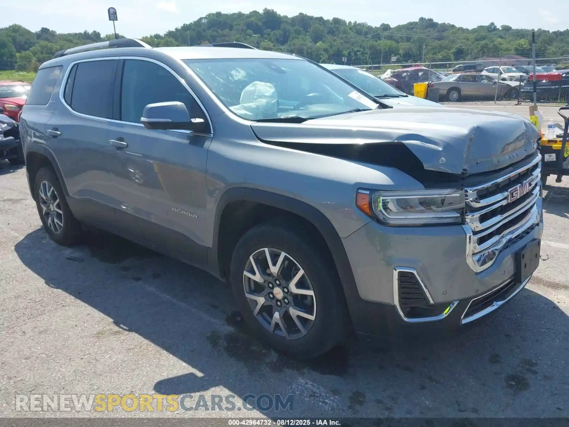 1 Photograph of a damaged car 1GKKNML42PZ152128 GMC ACADIA 2023