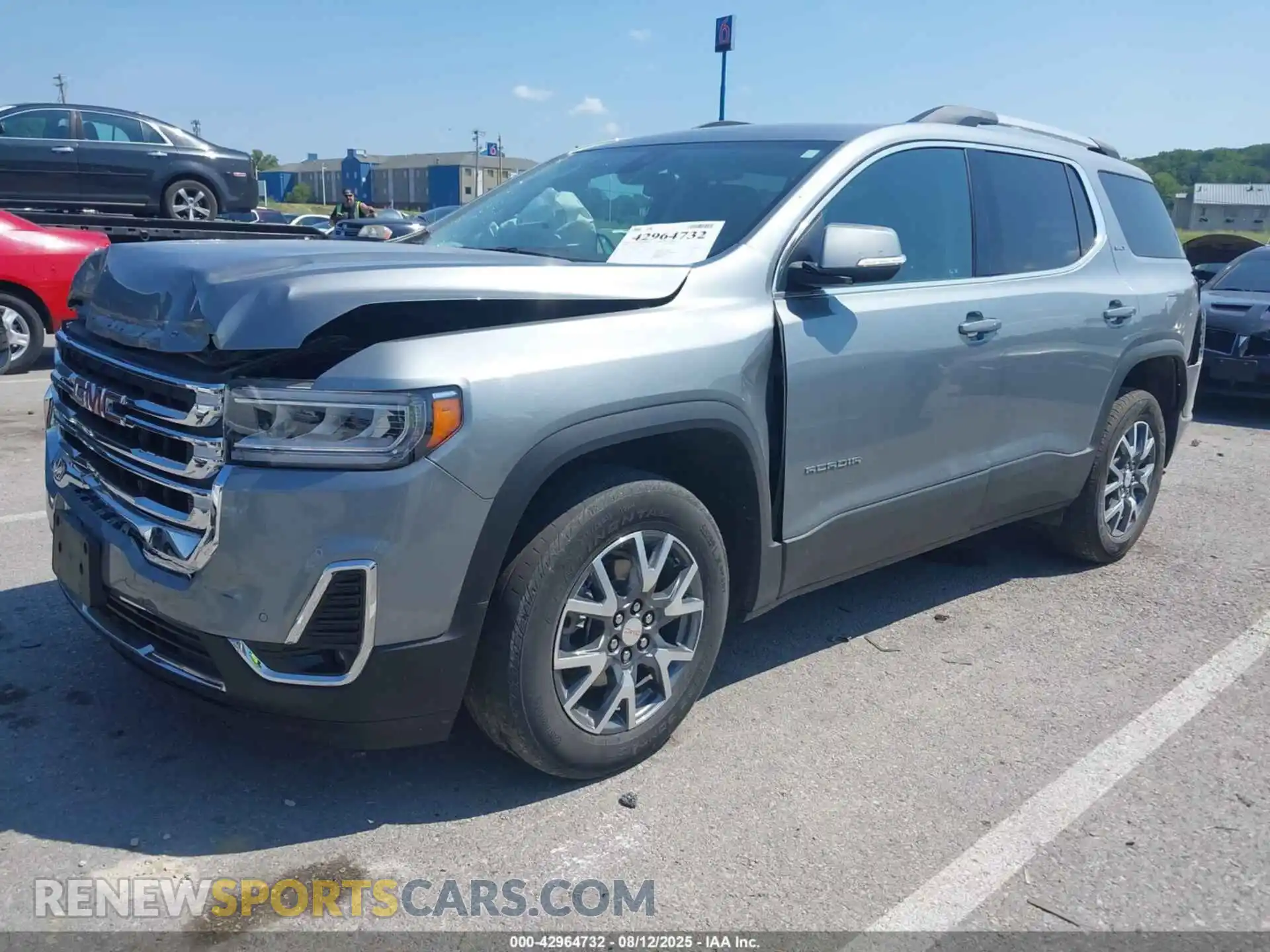 2 Photograph of a damaged car 1GKKNML42PZ152128 GMC ACADIA 2023