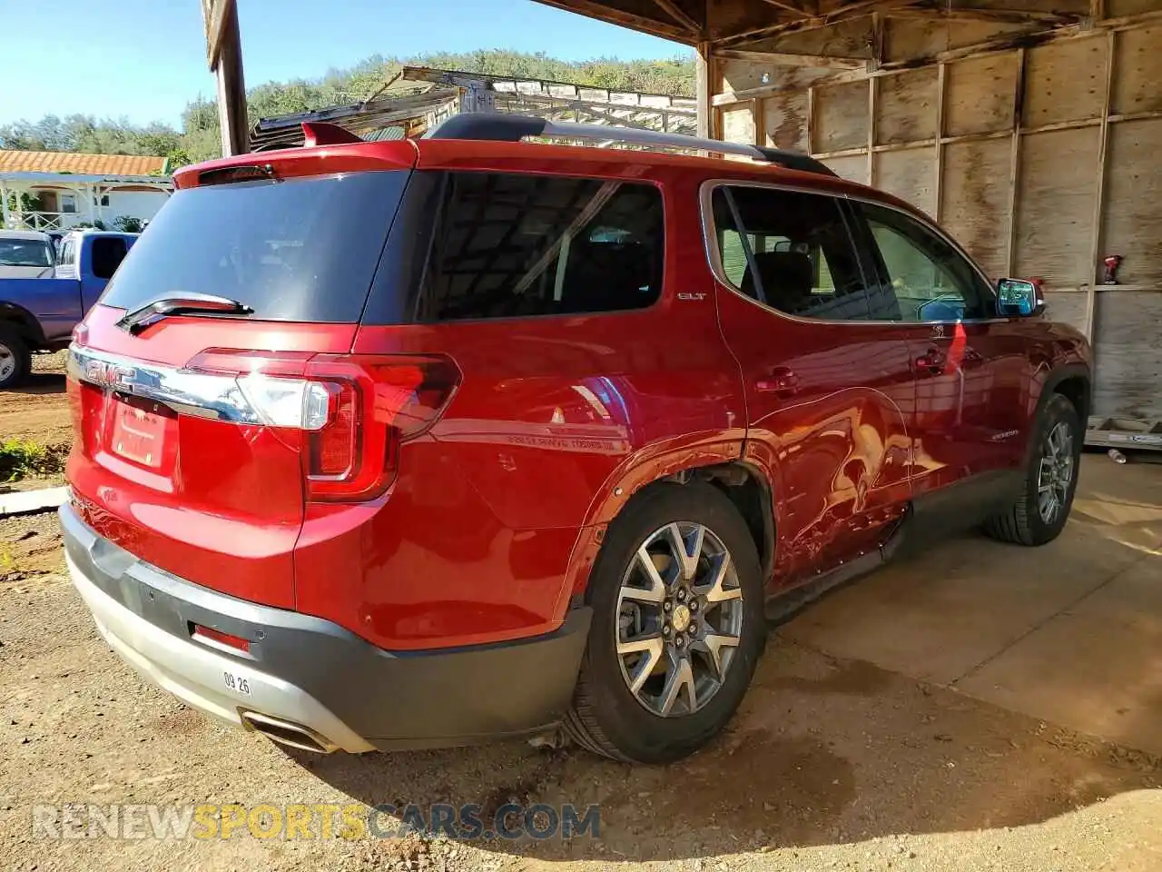 3 Photograph of a damaged car 1GKKNML42PZ217463 GMC ACADIA 2023