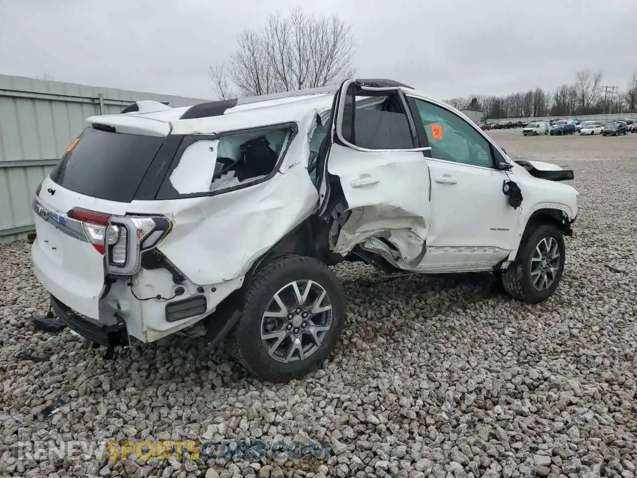 3 Photograph of a damaged car 1GKKNML43PZ221067 GMC ACADIA 2023