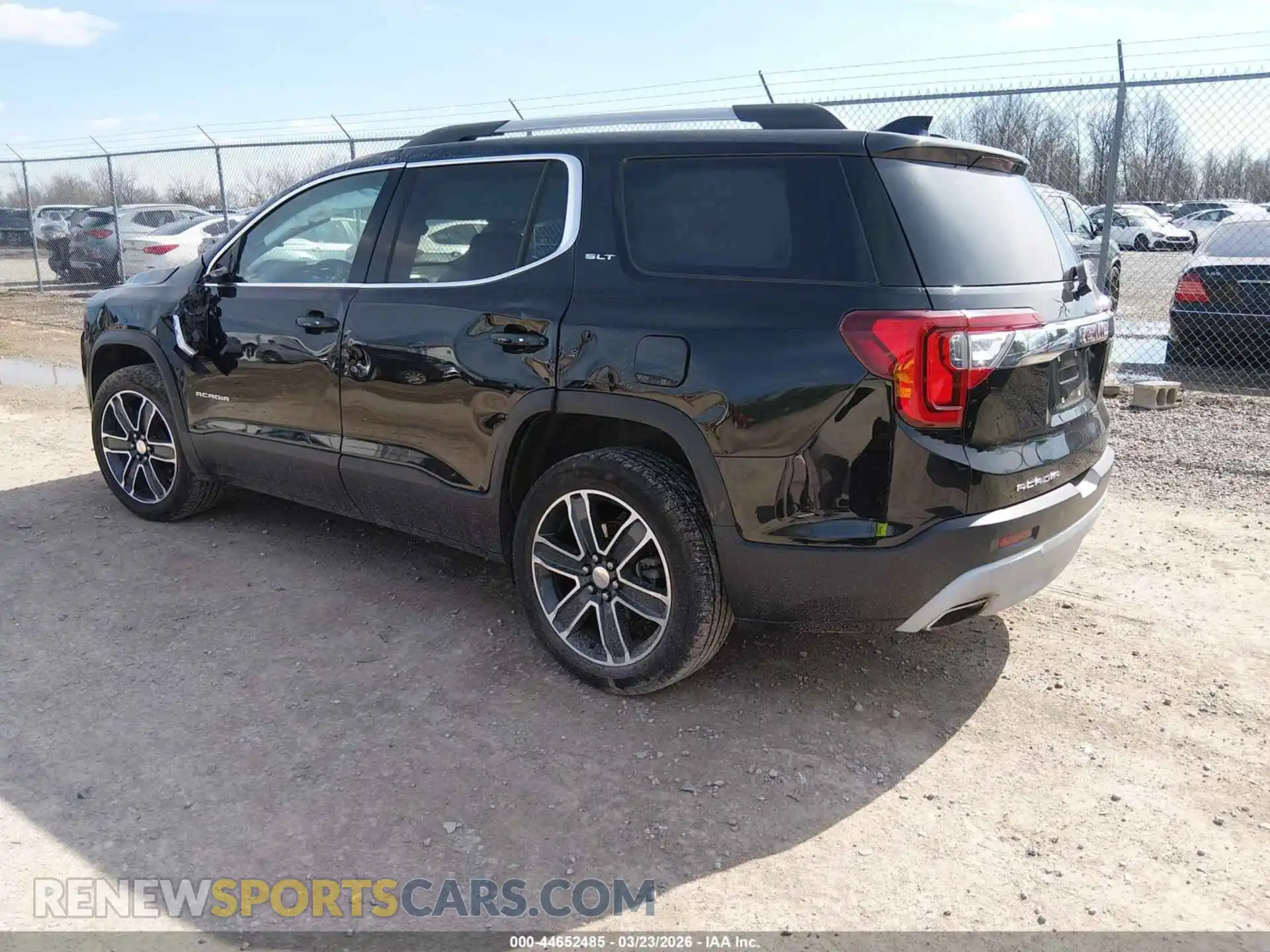 3 Photograph of a damaged car 1GKKNML44PZ105814 GMC ACADIA 2023
