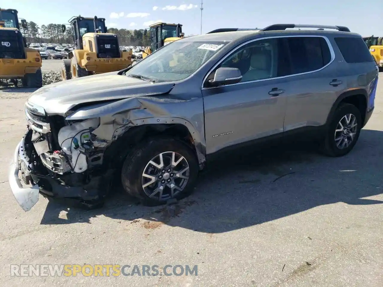 1 Photograph of a damaged car 1GKKNML45PZ238906 GMC ACADIA 2023