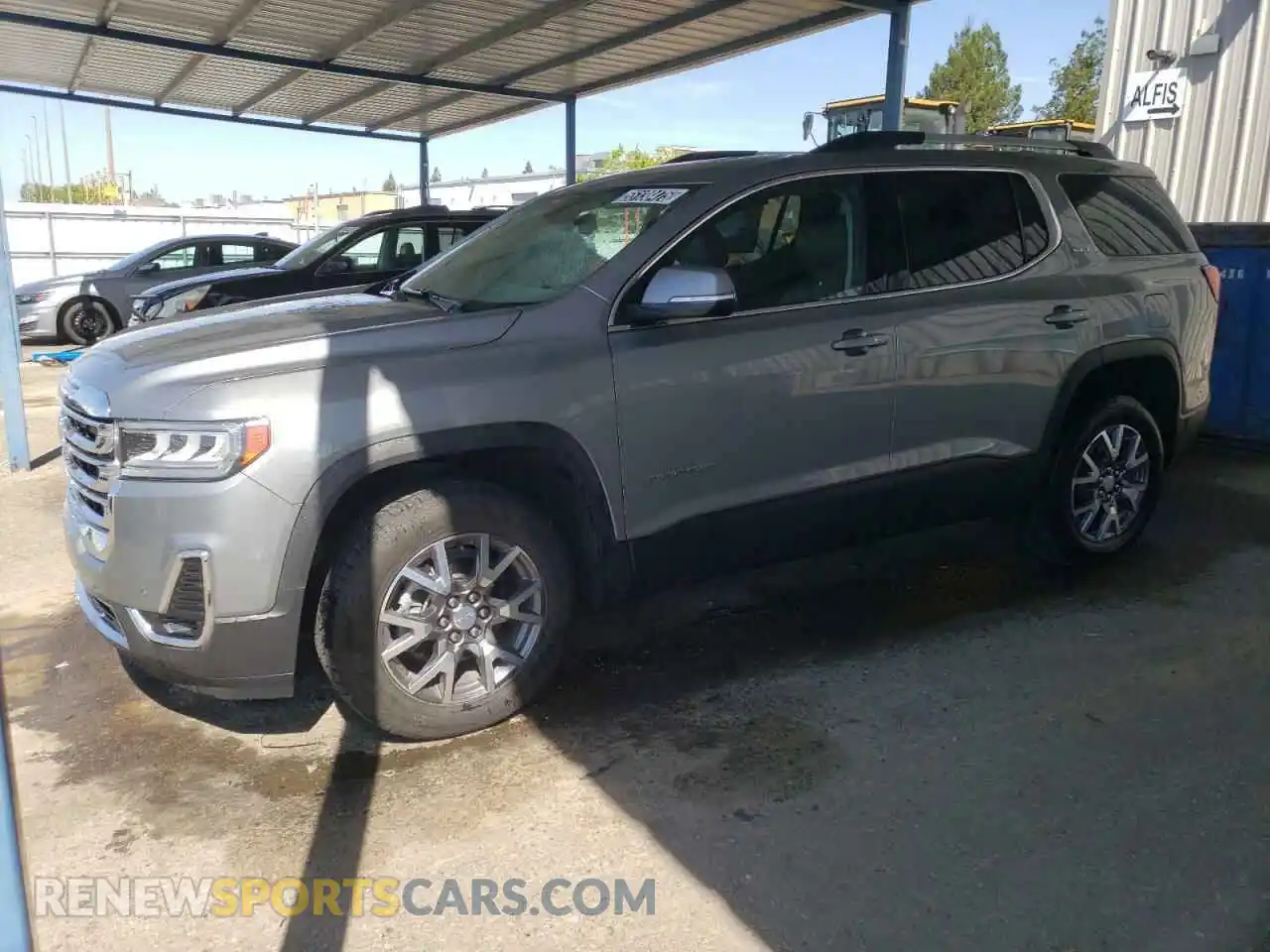 1 Photograph of a damaged car 1GKKNML46PZ116152 GMC ACADIA 2023