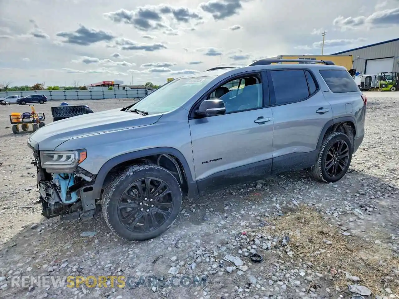 1 Photograph of a damaged car 1GKKNML46PZ248070 GMC ACADIA 2023