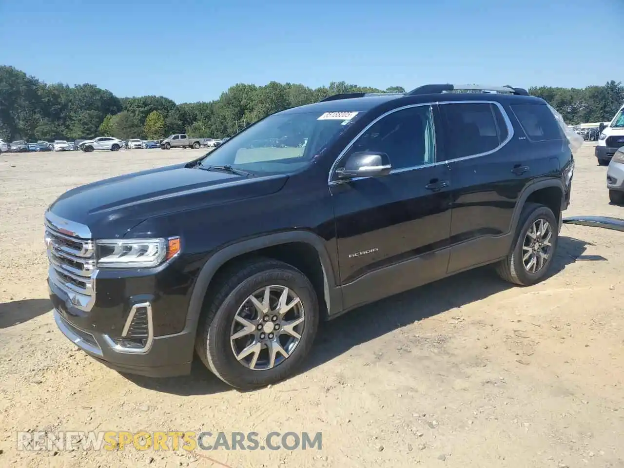 1 Photograph of a damaged car 1GKKNML47PZ191250 GMC ACADIA 2023