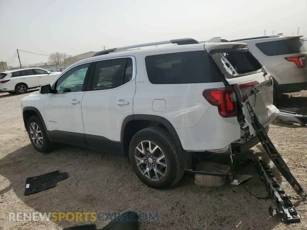2 Photograph of a damaged car 1GKKNML47PZ238017 GMC ACADIA 2023