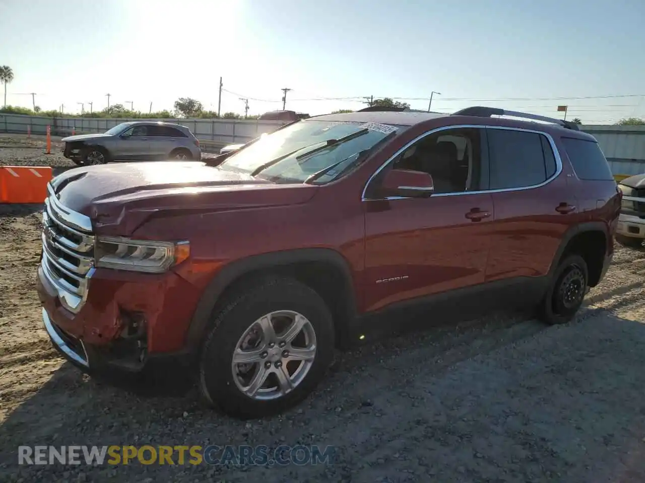 1 Photograph of a damaged car 1GKKNML48PZ116671 GMC ACADIA 2023