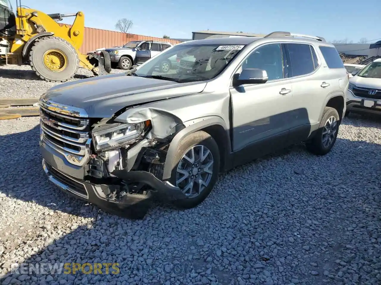 1 Photograph of a damaged car 1GKKNML48PZ119215 GMC ACADIA 2023