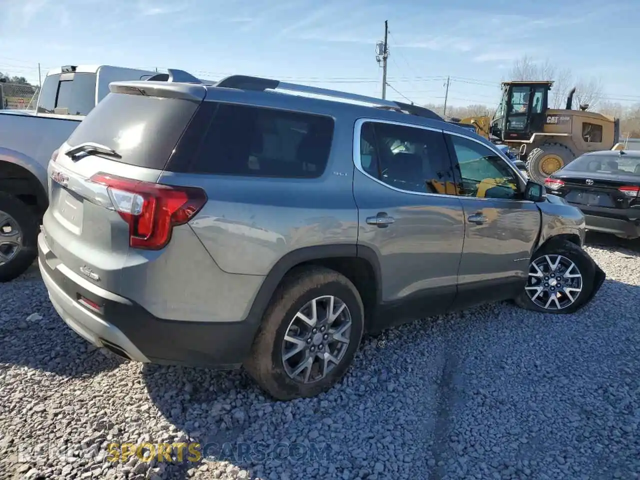 3 Photograph of a damaged car 1GKKNML48PZ119215 GMC ACADIA 2023