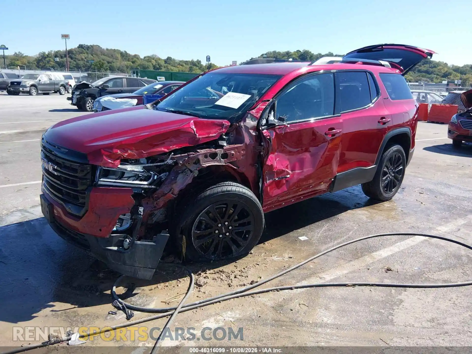 2 Photograph of a damaged car 1GKKNML48PZ173145 GMC ACADIA 2023