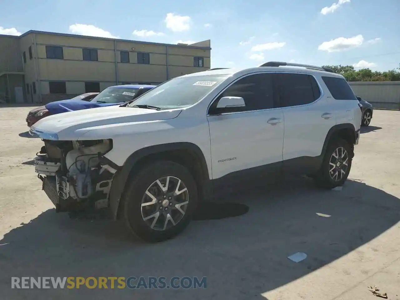 1 Photograph of a damaged car 1GKKNML48PZ238074 GMC ACADIA 2023