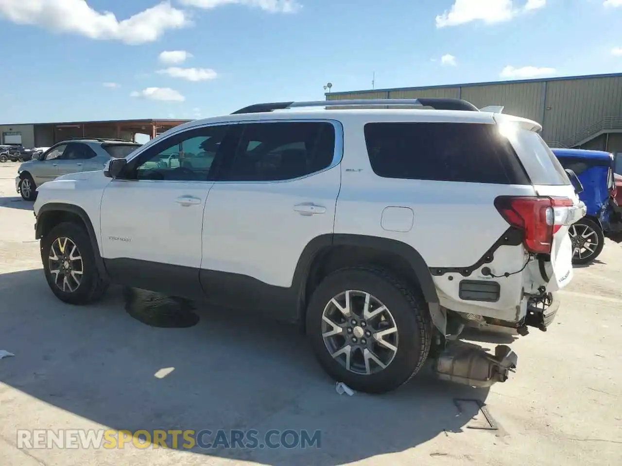 2 Photograph of a damaged car 1GKKNML48PZ238074 GMC ACADIA 2023