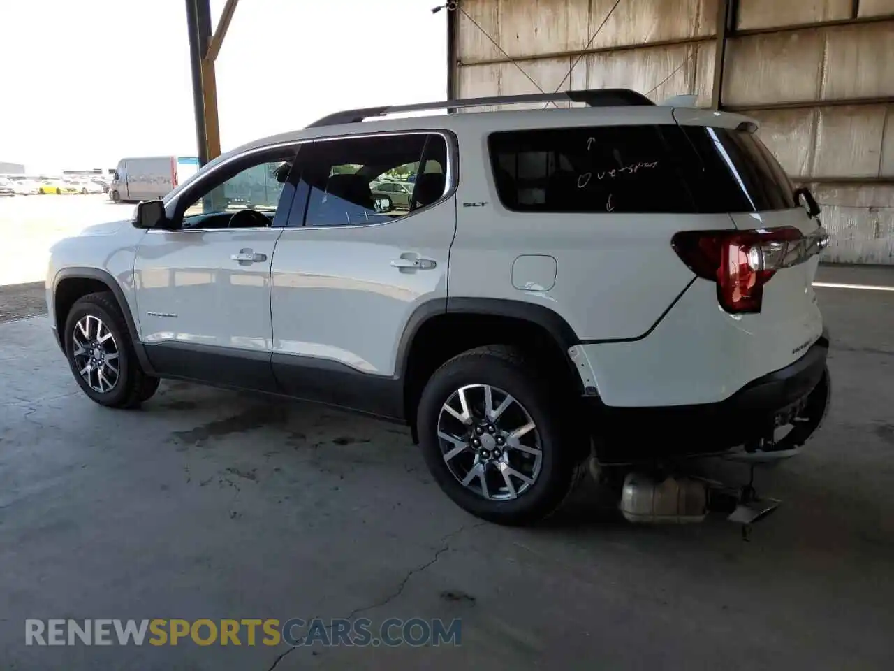 2 Photograph of a damaged car 1GKKNML49PZ245700 GMC ACADIA 2023