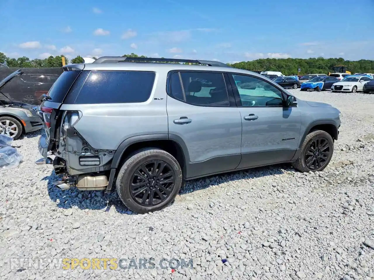 3 fotografías del automóvil dañado 1GKKNMLS1PZ137232 GMC ACADIA 2023