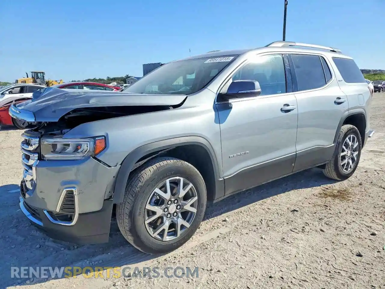 1 Photograph of a damaged car 1GKKNMLS3PZ260904 GMC ACADIA 2023