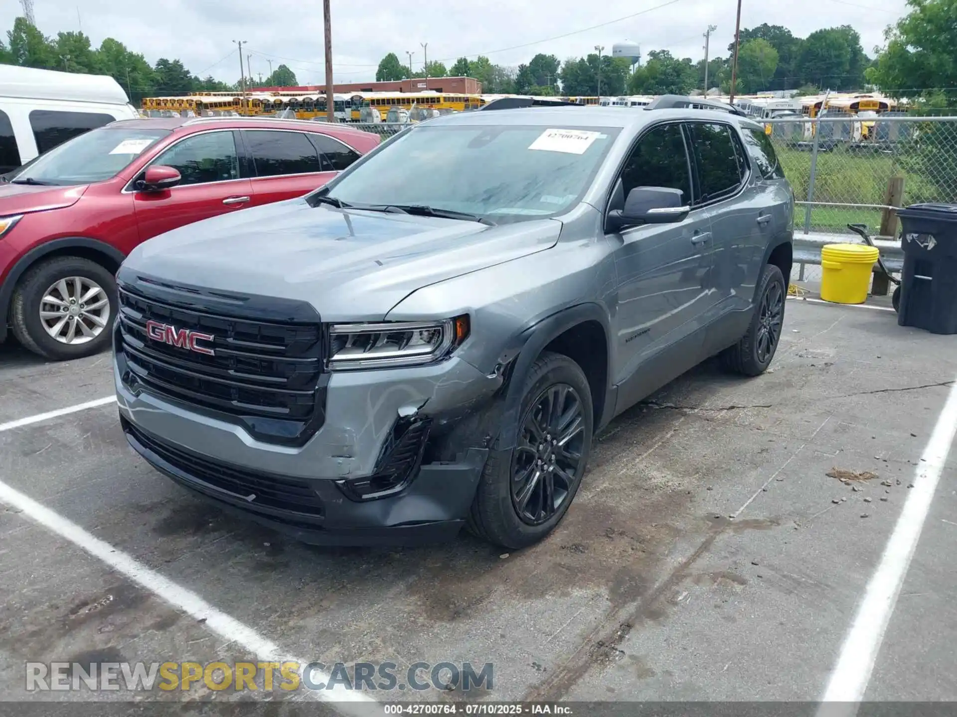 2 Photograph of a damaged car 1GKKNMLS5PZ239424 GMC ACADIA 2023