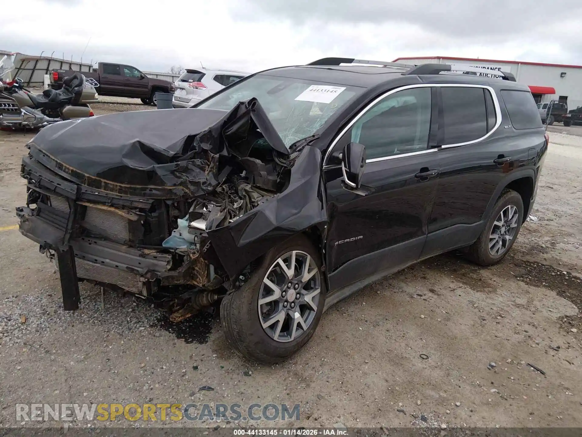 2 Photograph of a damaged car 1GKKNMLS7PZ242664 GMC ACADIA 2023