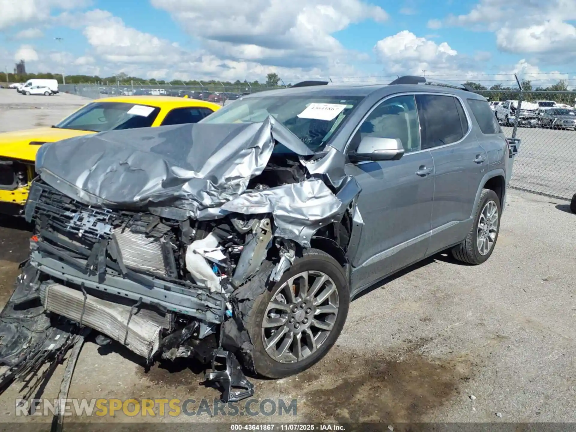 2 Photograph of a damaged car 1GKKNPL41PZ202664 GMC ACADIA 2023