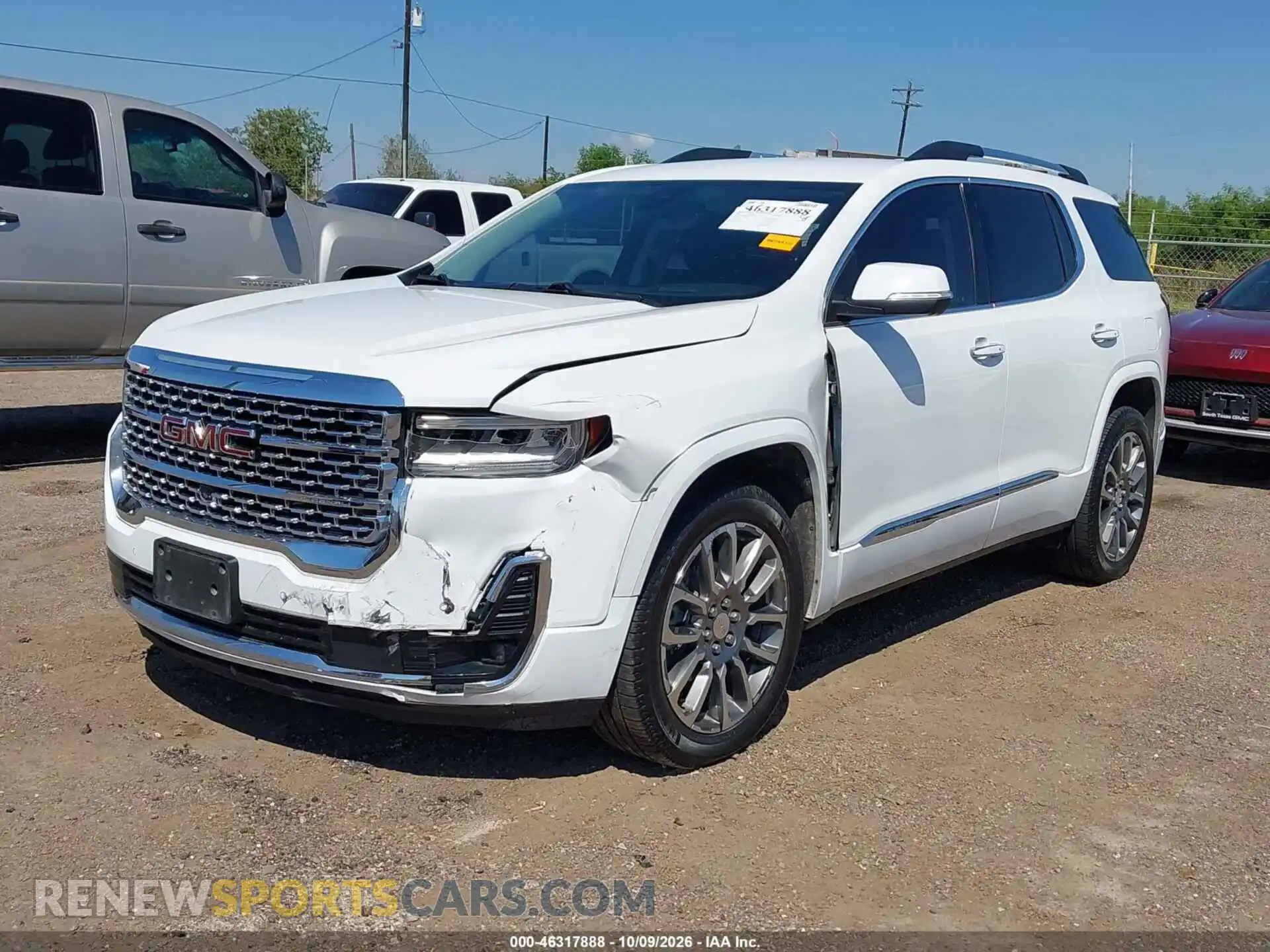 2 Photograph of a damaged car 1GKKNPLS3PZ143227 GMC ACADIA 2023
