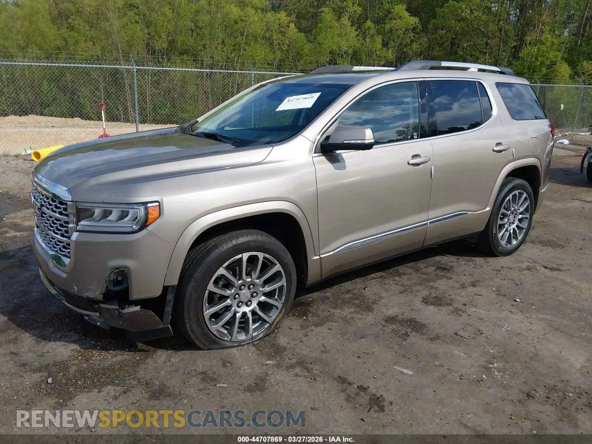 2 Photograph of a damaged car 1GKKNPLS7PZ176361 GMC ACADIA 2023